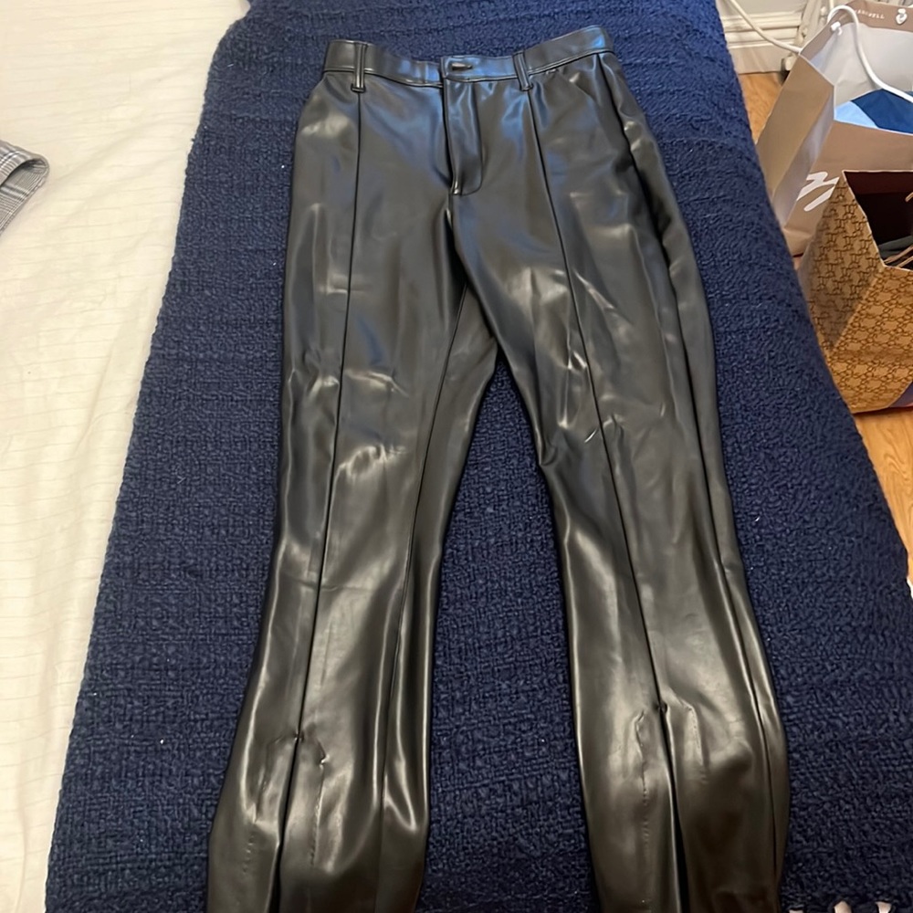 Abercrombie Faux Leather Pants